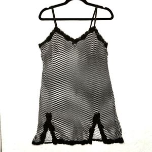 Betsey Johnson Polka Dot Intimates, Lingerie, Slip, Women's Size Medium